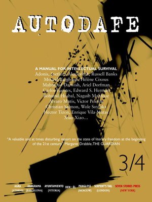 cover image of Autodafe 3/4